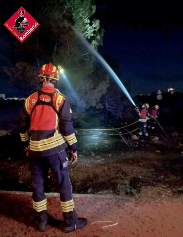 INCENDIO EN BENIDORM