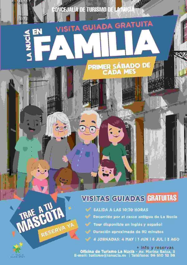 Nuevas visitas turísticas “La Nucía en familia y con mascota” 