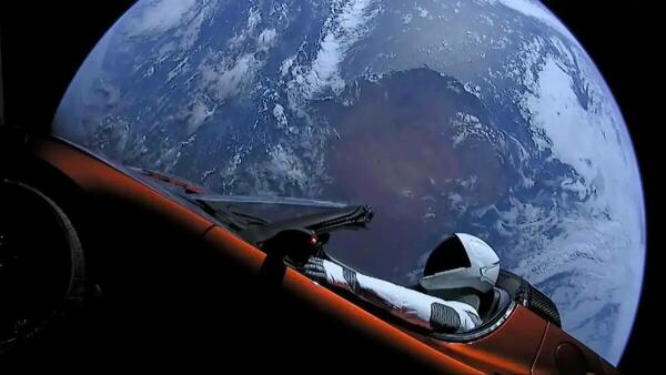 No era un asteroide: ¡era el Tesla Roadster de Elon Musk!