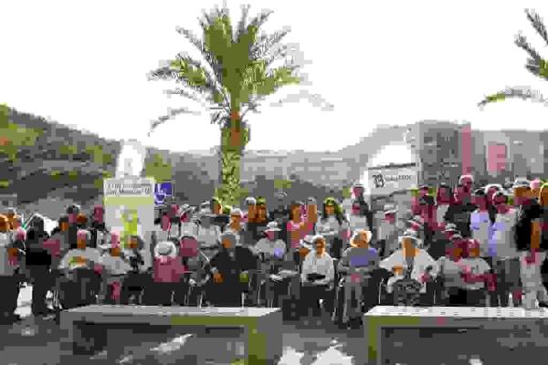 Marcha solidaria por el alzheimer en la Cala de Finestrat