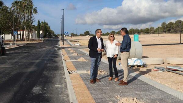 Benidorm avanza con las obras de ampliación del cementerio de Sant Jaume y está a punto de iniciar la construcción de una isleta con 96 nichos