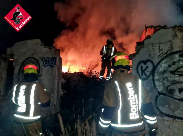 INCENDIO EN BENIDORM