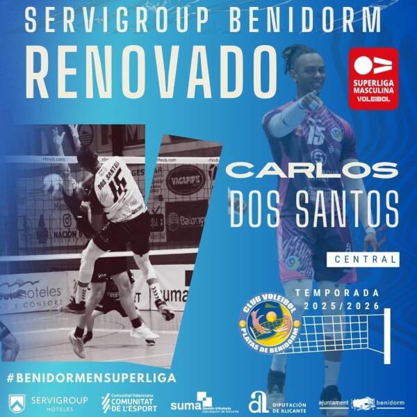 Carlos Dos Santos, poder y experiencia en la red para la Superliga