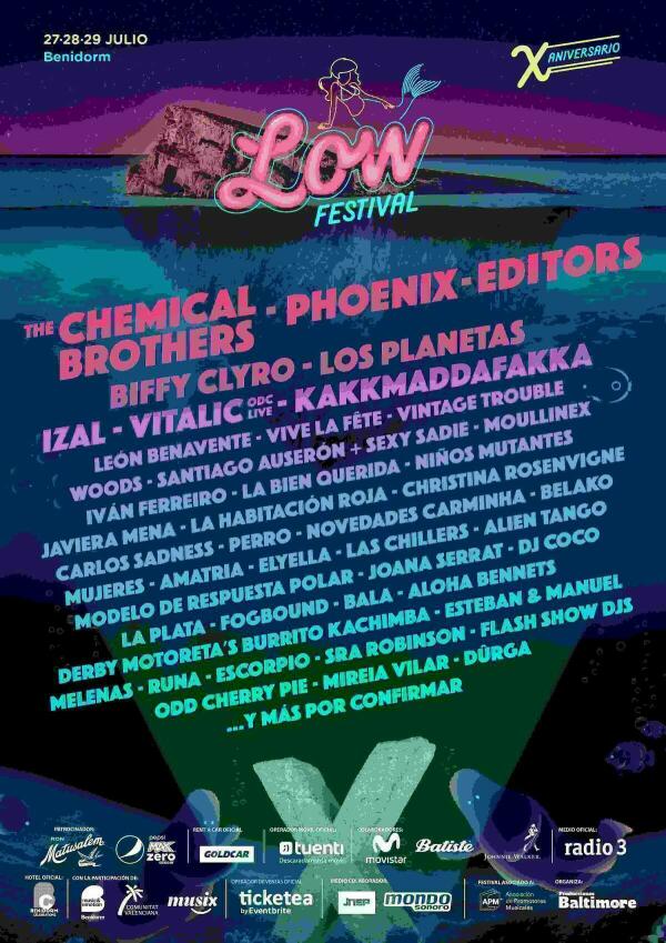  Benidorm y el Low repetir&aacute;n fiesta de bienvenida gratuita un d&iacute;a antes de la apertura de puertas del festival 