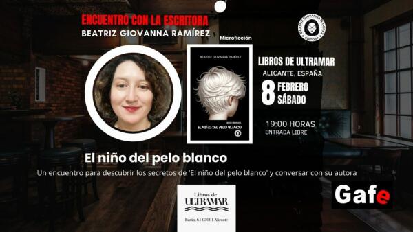 Encuentro Literario con Beatriz Giovanna Ramírez en Libros de Ultramar