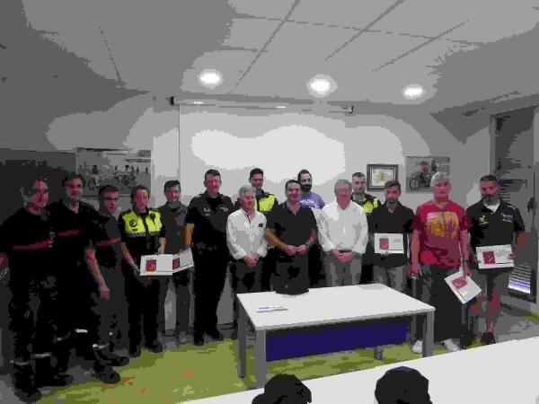 La Polic&iacute;a Local recibe 24 diplomas por el Curso de &ldquo;Coordinaci&oacute;n ante Emergencias&rdquo; 