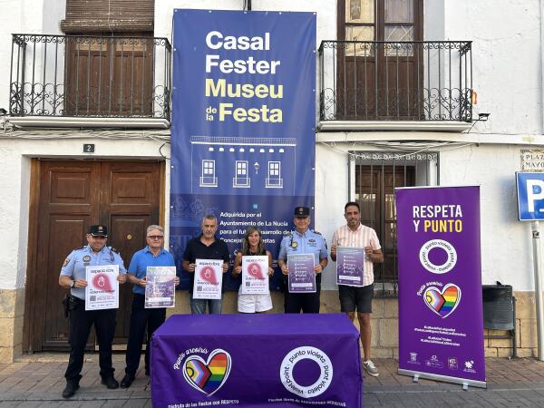 Les Festes d&rsquo;Agost contar&aacute;n con punto violeta en la pla&ccedil;a Major