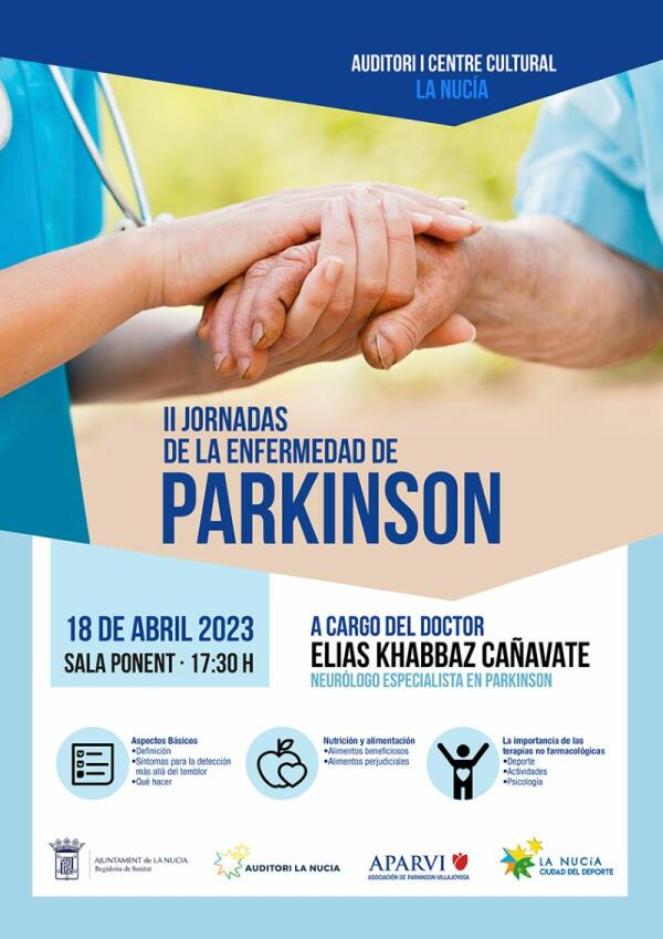 Charla informativa sobre el “Parkinson” hoy en l’Auditori