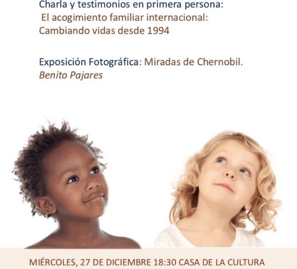Charla y testimonios sobre el Acogimiento Familiar Internacional el mi&eacute;rcoles 27 de diciembre en l&rsquo;Alf&agrave;s 