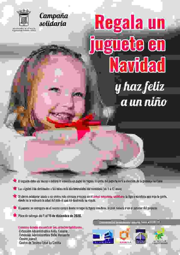 La Campaña Solidaria “Regala un juguete en Navidad” comienza hoy