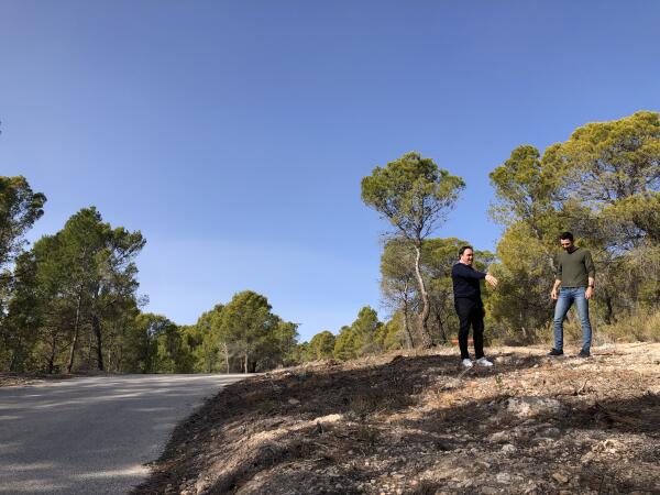 FINALIZAN EL CORTAFUEGOS DE LA 1ª FASE DEL PLAN LOCAL DE PREVENCIÓN DE INCENDIOS EN LAS PARTIDAS EL REALET, LA SIMA Y LA FONT DEL MOLÍ DE FINESTRAT 