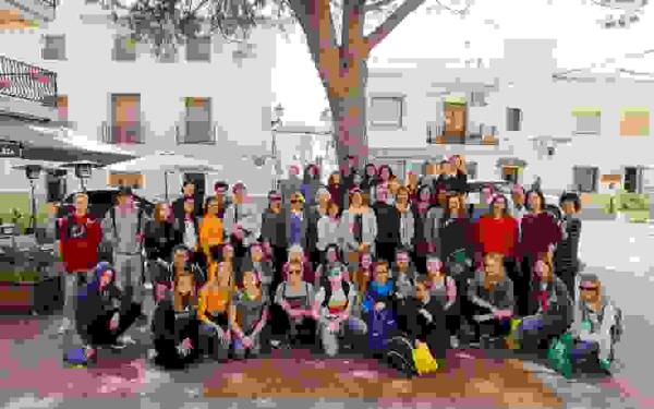 Una veintena de estudiantes europeos visitan l&rsquo;Alf&agrave;s en el marco del programa Erasmus +