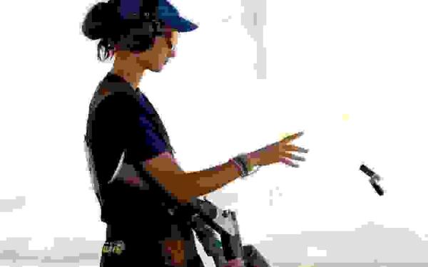 Paula Morcillo logra en Cheste un segundo puesto en un campeonato auton&oacute;mico de Tiro Ol&iacute;mpico 