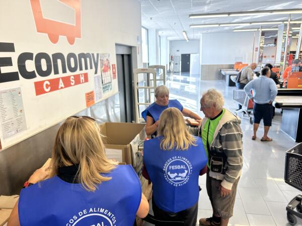 “La Gran Recogida de Alimentos 2025” de La Nucía reunió 2.250 kilos