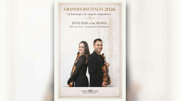 El ciclo de Grandes Recitales rinde homenaje este viernes a las mujeres compositoras en Benidorm