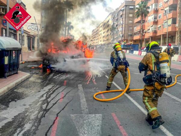 Gran Sobresalto en la renovada Avenida de Beniarda de Benidorm