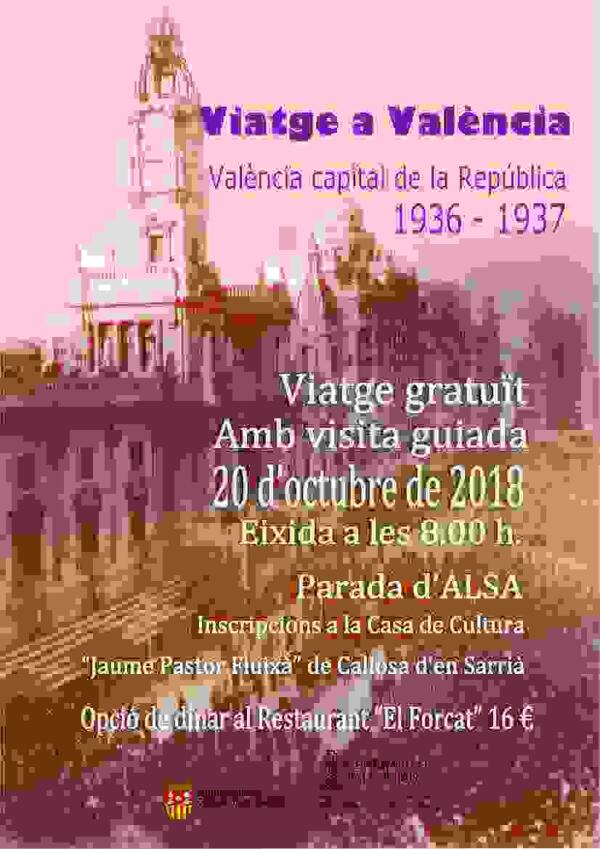  Callosa &middot; Viaje gratuito por la Valencia de la Rep&uacute;blica