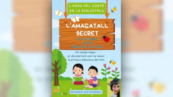 La Biblioteca acoge el martes el cuentacuentos ‘L’hora del conte’  