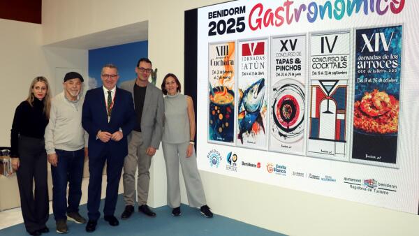 Benidorm promociona en Fitur su oferta gastronómica con cinco eventos para este 2025