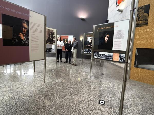 Exposición gráfica sobre Ana Frank en l’Auditori