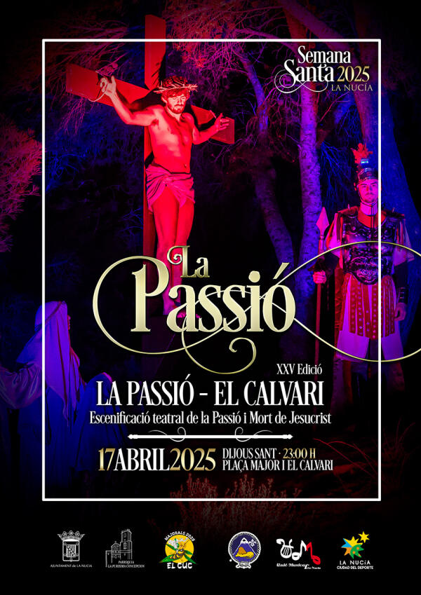 La escenificación de “La Passió” cumple mañana 25 ediciones
