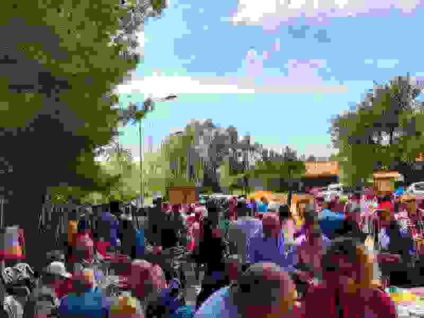 Multitudinaria festividad de La Ereta en la Font del Mol&iacute; de Finestrat