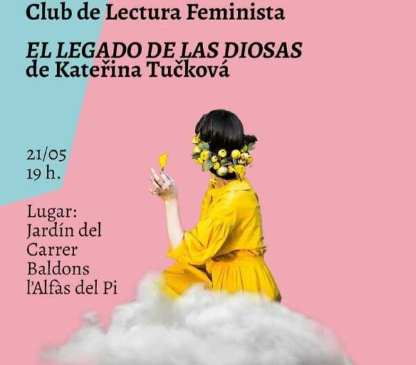 El Club de Lectura Feminista recupera su carácter presencial este viernes en el jardín de la calle Baldons