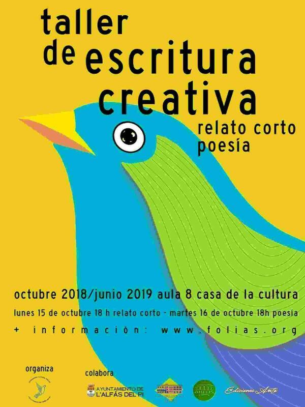Alfaz &middot; Este mes arrancan los talleres creativos que organizan la concejal&iacute;a de Cultura y FOLIAS