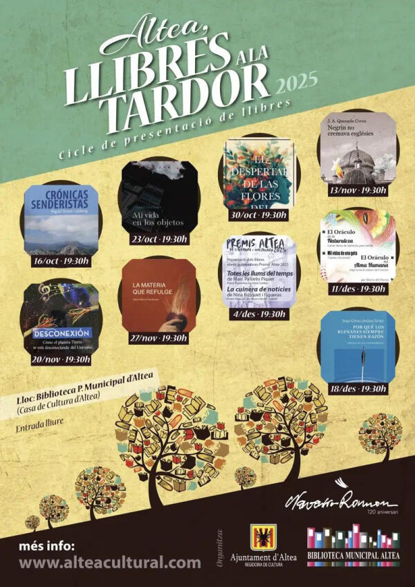 “Crónicas Senderistas” inaugura el cicle de presentació “Llibres a la Tardor” 