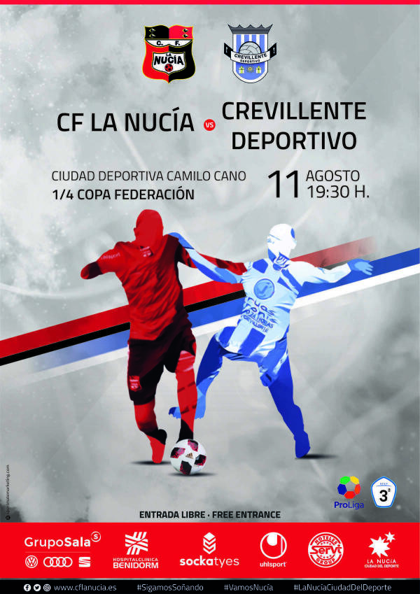 El CF La Nuc&iacute;a debuta en la Copa RFEF ante el Crevillente