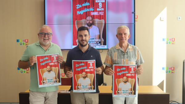 El monólogo ‘La vida regulinchi’ del ‘influencer’ Daniel Fez llega el 9 de agosto a Benidorm  