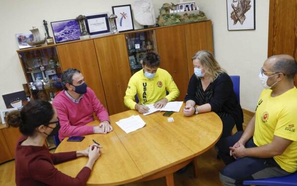 El Ayuntamiento de l’Alfàs del Pi renueva el convenio de colaboración con la asociación humanitaria USAR13