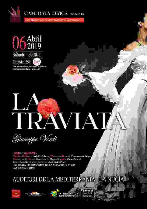 La Ópera “La Traviata” este sábado en l´Auditori de La Nucía 
