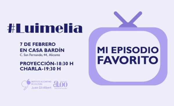 El Instituto Gil-Albert presenta esta semana una charla con Asunción Valdés y un ciclo sobre series de televisión 