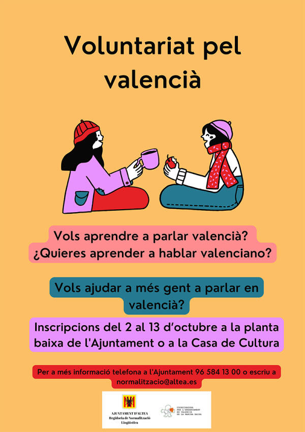 Comença el Voluntariat pel Valencià