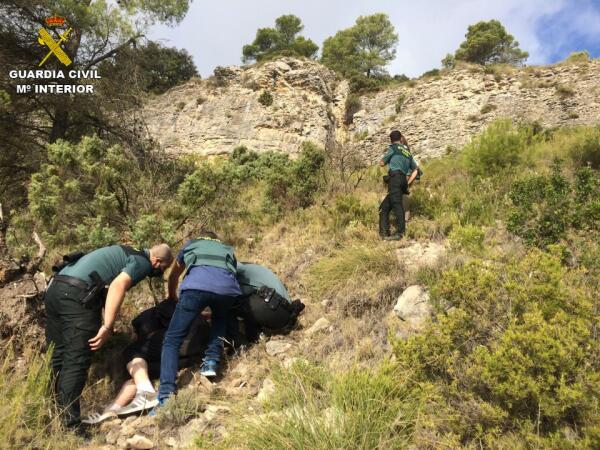 La Guardia Civil rescata a un hombre de 54 años desaparecido en la Carrasqueta