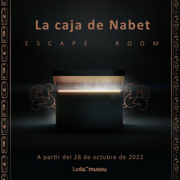 Vilamuseu organiza el Escape Room ‘La Caja de Nabet’ y el juego infantil de misterio ‘La maldición de Voconia Macedonia’ para celebrar Halloween 