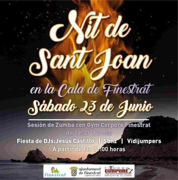 La Cala de Finestrat se prepara para la noche m&aacute;s m&aacute;gica y multitudinaria del a&ntilde;o 