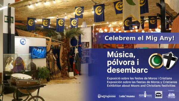 La exposición Música, pólvora i desembarc celebra su “Mig Any” con una semana de actividades especiales