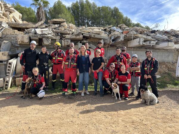 La unidad URESAP realiz&oacute; pr&aacute;cticas de rescate en La Nuc&iacute;a