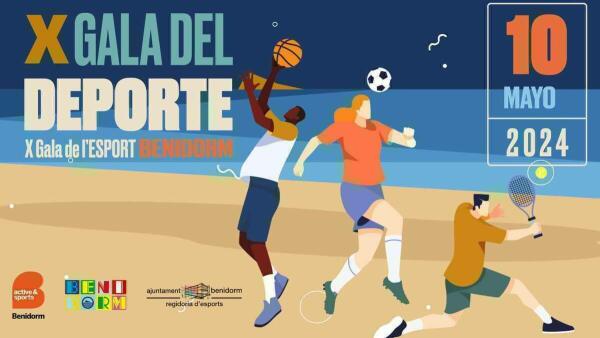 La X Gala del Deporte de Benidorm reconocerá mañana a 40 deportistas, clubs y técnicos locales