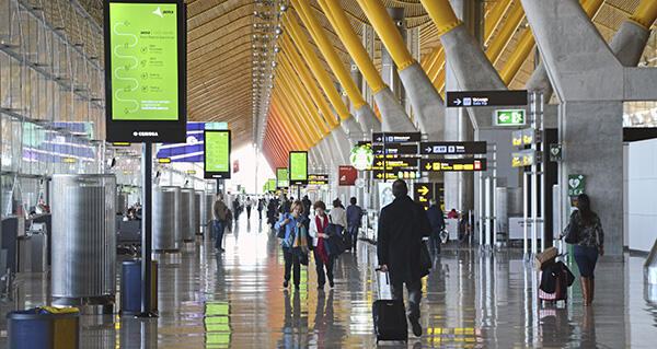 Huelga masiva en los aeropuertos españoles en Navidad 