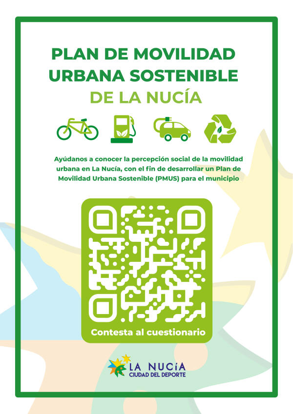 La Nuc&iacute;a lanza una encuesta sobre el Plan de Movilidad Urbana Sostenible (PMUS)