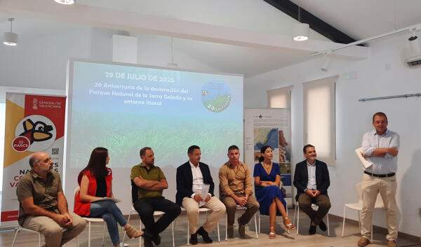 Altea partícipe de la celebración del vigésimo aniversario del Parque Natural de Serra Gelada