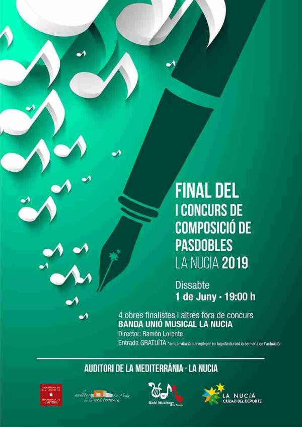 Concierto del “I Concurso de Pasodobles” de la Unió Musical La Nucía 