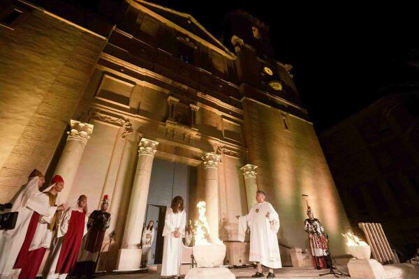 La Nucía // 100 actores escenificarán “La Passió” esta noche  si lo permite la lluvia