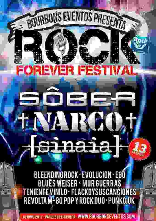 Sober promocion&oacute; anoche en Benidorm el Rock Forever Festival que se celebrar&aacute; el pr&oacute;ximo 10 de junio