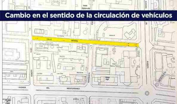 Benidorm reabre la calle Orts Llorca tras las obras de remodelaci&oacute;n y cambia la circulaci&oacute;n en un tramo de Gerona