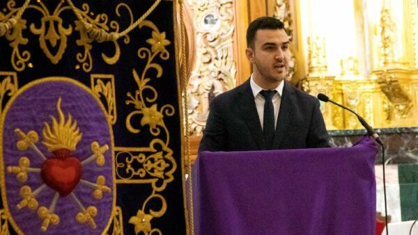 Benidorm inicia los actos de la Semana Santa con el pregón, a cargo de Jaime Jesús Pérez