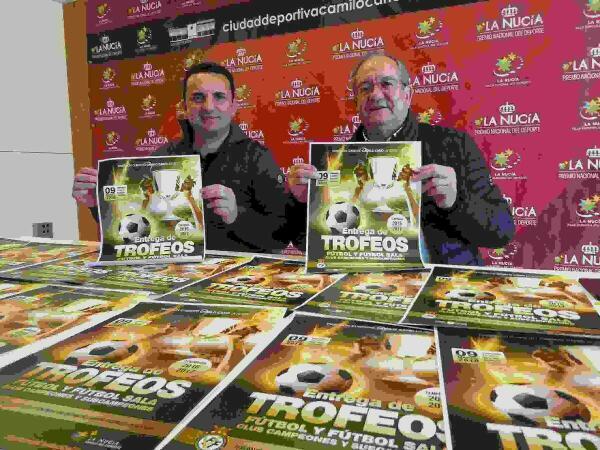 Los trofeos del F&uacute;tbol Provincial se entregan este viernes en #LaNuciaCiudadDelDeporte  